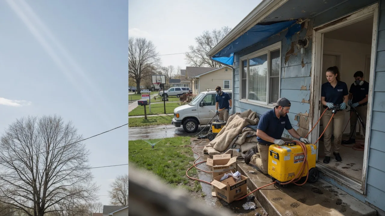 Basement Flood Cleanup in Spring Lake, MN near me